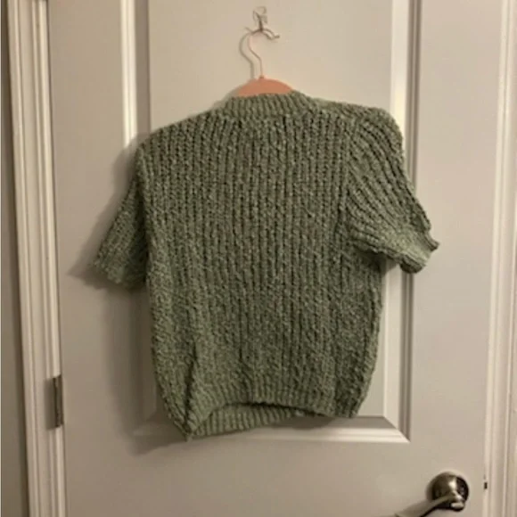 new She+Sky Women's Polyester Short Sleeve Sweater Size Small - Picture 3 of 4